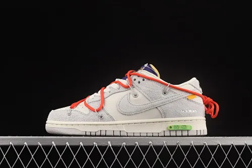 All Categories Nk SB Dunk Series Nk SB Dunk Low Low-top Sneakers Pure Original Version OF x Nk Dunk Low OW Suede SB Smash Backboard Fashion Casual Sneakers DJ0950-110
